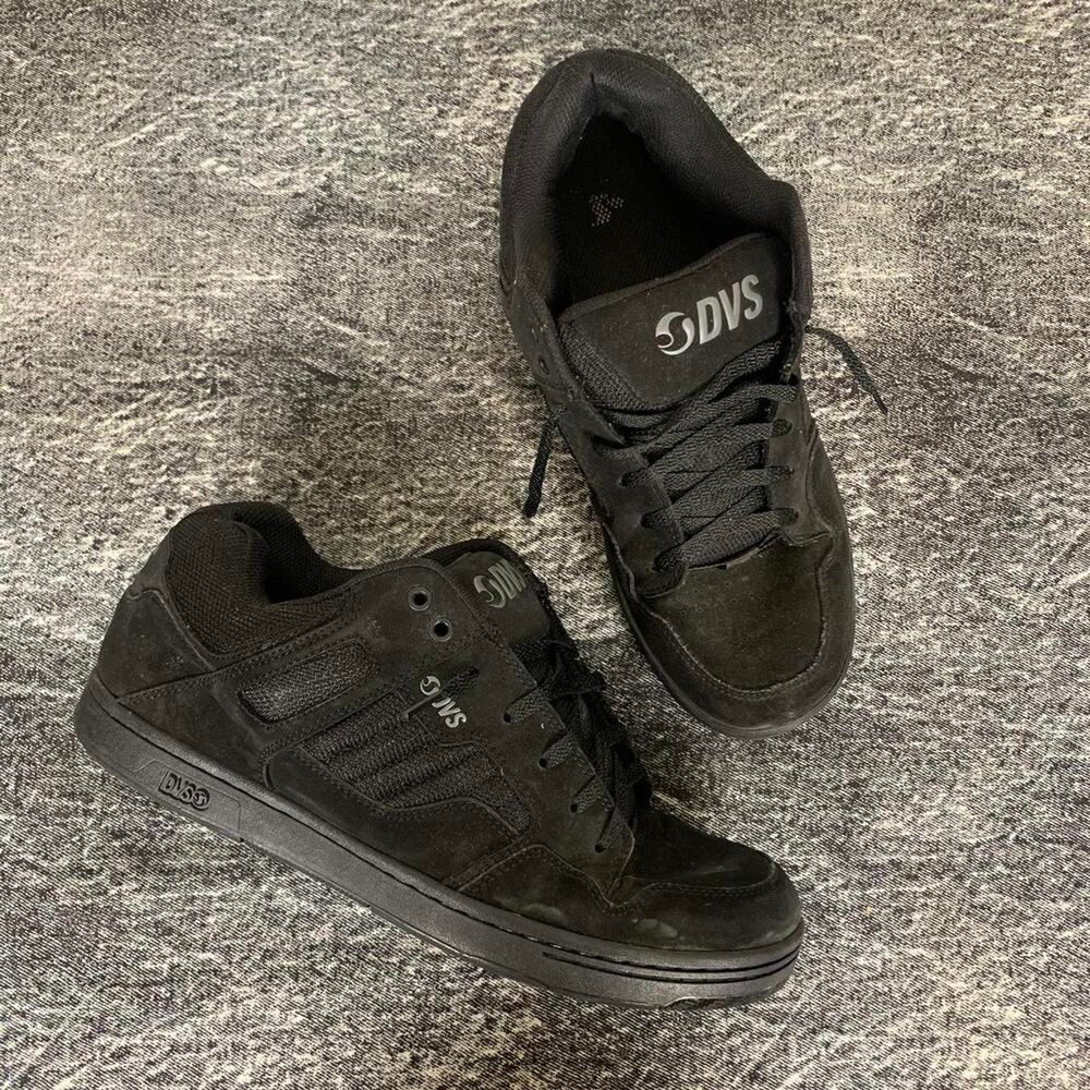 Y2K DVS Enduro black skateboarding Sneakers